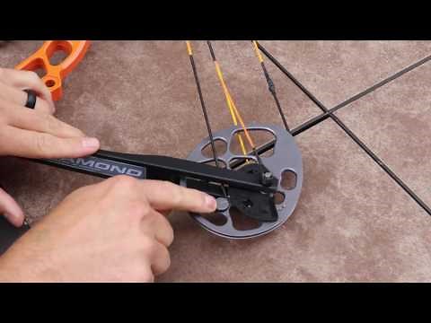 How to adjust the draw length on the Diamond Archery Prism