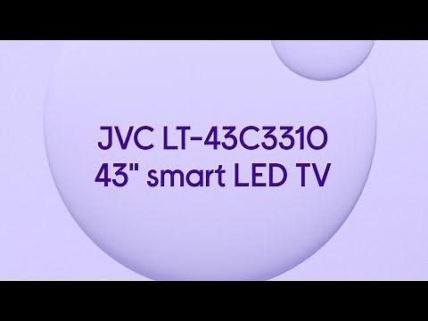 JVC LT-43C3310 43" Smart Full HD HDR LED TV - Product Overview