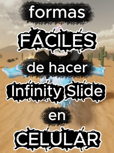 Infinity Slide FÁCIL en Evade Roblox Celular