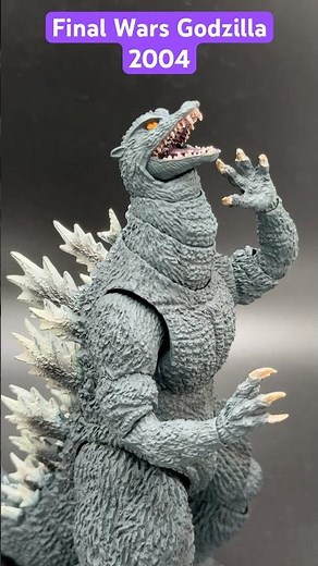 Godzilla 2004 Final Wars by S.H.MonsterArts Godzilla figure review! #godzillafigures #shmonsterarts