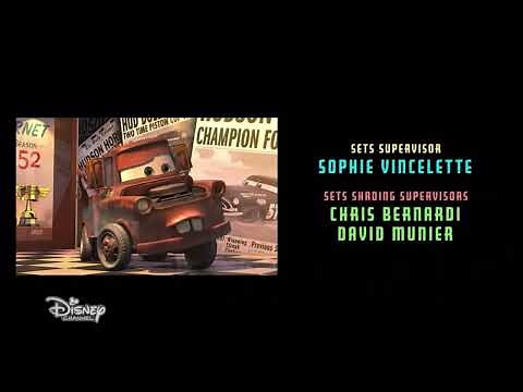 Cars (2006) end credits (Disney Channel Version) 1/27/23