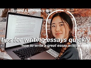 how to write the perfect essay the night before (ESSAY WRITING TIPS)