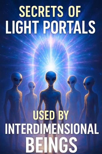 Secrets of Light Portals Used by Interdimensional Beings