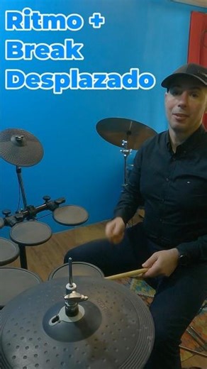 Ritmo Básico de Batería con Break Desplazado | Lección para Principiantes