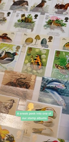 A sneak peek into one of our stamp albums. This page is full of gorgeous wildlife postage stamps! 🐟🦋🐝🐿🕊🐸🦉 . Going to leave a little quote by the one and only David Attenborough as it seems relevant. He has so much wisdom to share... taken from the documentary 'A life on our planet'. We must all do our part. 🌎 . 'It seems to me that the natural world is the greatest source of excitement; the greatest source of visual beauty; the greatest source of intellectual interest. It is the greatest