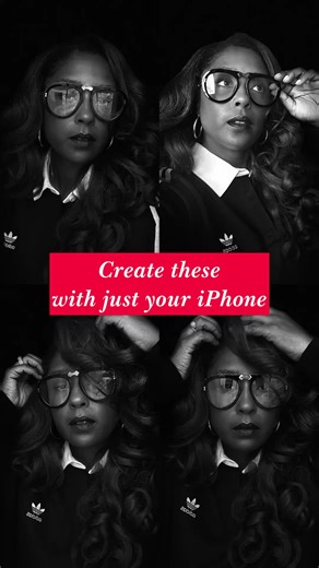 Create beautiful black and white portraits with just your iPhone. iPhone tutorial.