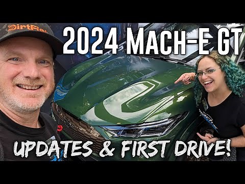2024 Mustang Mach-E GT - Quicker & Better - First drive and review!