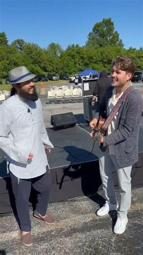 3.8K views · 133 reactions | I met Binyomin Lerner for the first time an hour before we were supposed to play a show together, so we decided to warm up with some #BobMarley #ThreeLittleBirds #Acoustic #Reggae #JewishMusic #SpokenWord | Ari Lesser | Facebook