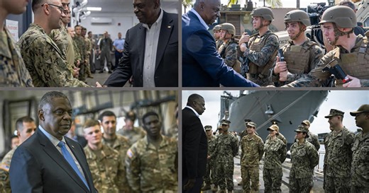 Defense Secretary Lloyd Austin on the strength of a diverse military