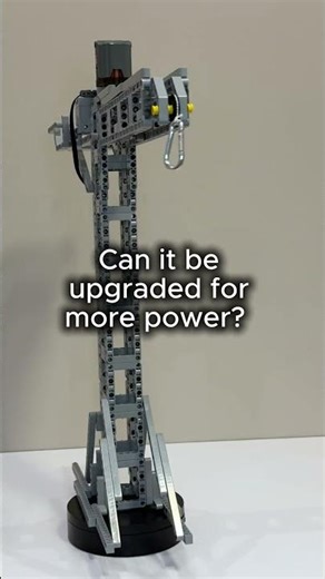 We built a LEGO crane and are running experiments with it.