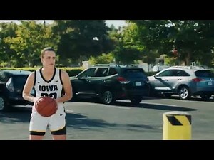 Caitlin Clark in a State Farm commercial