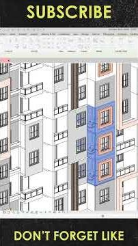 MATERIAL : CHANGE WALL MATERIAL INTO REVIT #architecture #cadtobim #autocadtorevit #revittutorial