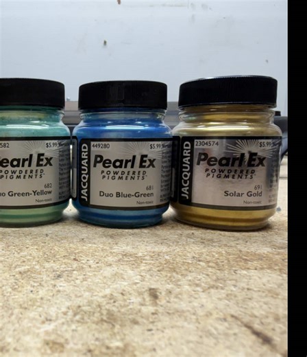 Tried some new pearl powders tonight. Anyone who buys a bag from the website gets both sample colors FREE from tonight’s run. While they last. #BassNation #FishWhereYouAre #DIYFishing #BassAddict