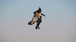 Real life flying man: Dubai's 'Jetman' stuns everyone with vertical takeoff [Video]