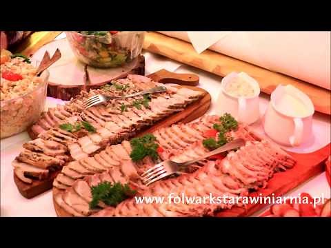 Weselny stół szwedzki Folwark Stara Winiarnia