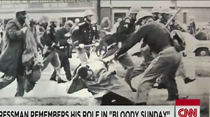 Rep. John Lewis returns to the Edmund Pettus Bridge