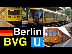 U Bahn in Berlin [Series H, HK, F, GI, A3L]