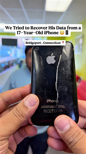 3.3M views · 23K reactions | This iPhone is Older Than My Dinosaur 﫣 #moneytalkswireless #datarecovery #phonerepair #appleiphone #bridgeportct #nyc #CT #nostalgia #asmr #mtwrepair #fypシ #foryouシ #foryourpage | Money talks wireless | Facebook