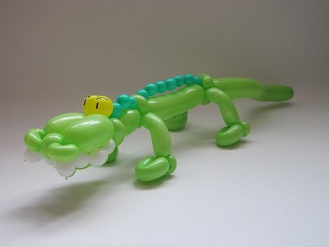Crocodile Balloon Tutorial - Video 84 - BalloonTube with Graham Lee