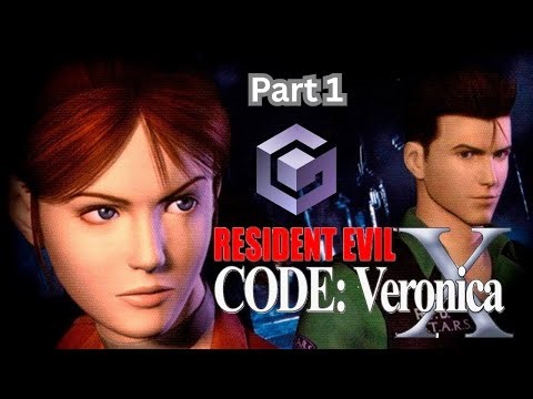 Resident Evil Code Veronica gamecube playthrouhg part 1 (retro gaming)