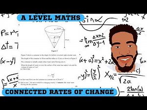 A Level Maths | Connected Rates of Change | Live Exam Question Walkthrough