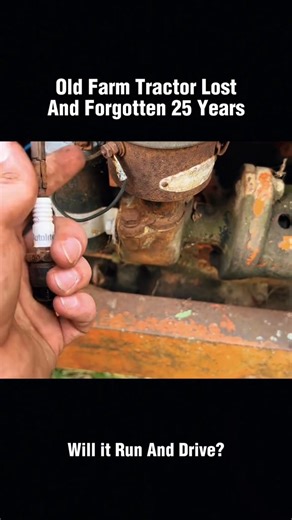 95K views · 1.4K reactions | Will it run Old farm tractor sitting 25 years#recovery #restoration #engine #willitrun #old #tractor #truck #repair #tiktok #fyp | Tube Restoration | Facebook