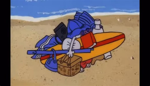 Peanuts By Schulz on Instagram: "NO DOGS ALLOWED ❌🐶🏖️ #peanutsclips #snoopy #charlesschulz #charliebrown #petlovers #thepeanutsgang #dreams #icecream #dog #beach #surf"