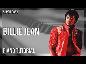 SUPER EASY: How to play Billie Jean by Micheal Jackson on Piano (Tutorial)
