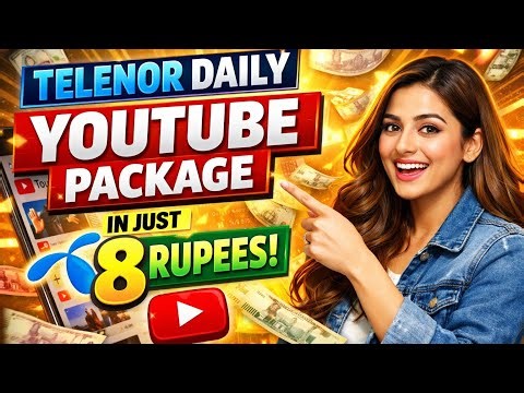 Telenor sasty YouTube package | Telenor net package | Telenor YouTube daily package