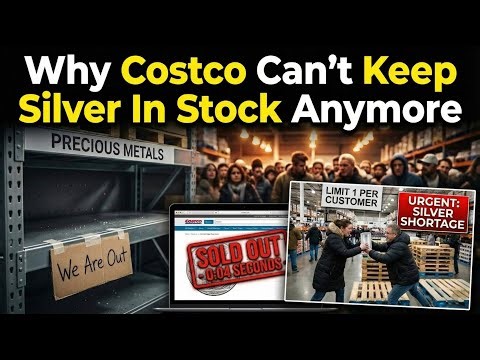 Silver Sold Out in 4 Seconds. (The Costco Panic Explained)