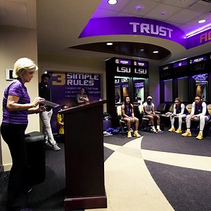Emily Ward has earned a LSU Women's Basketball scholarship 🥺 | LSU Women's Basketball