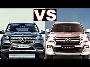 2021 Toyota land cruiser vs Mercedes gls (2021) Gls, $76k. land cruiser $85k.Walkaround. gls.