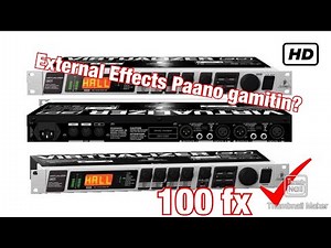 Paano gamitin ang effects Fx2000 3D