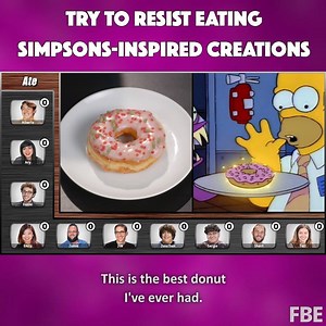 The Simpsons is one of the best television shows of all time. Could you resist eating food creations inspired by the hit show? | REACT