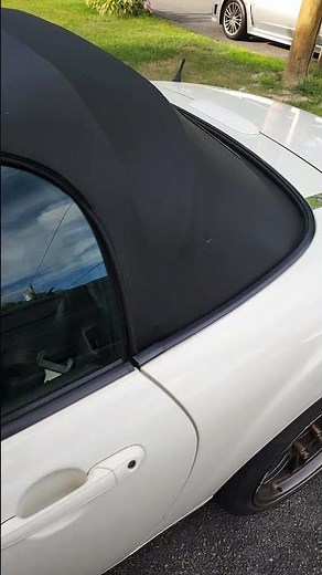 Convertible top cleaning pre-scan