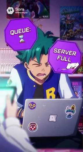 I Made Anime Characters Play Roblox! #anime #content #relatable #viral#roblox