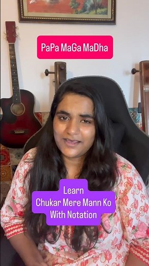 Chukar Mere Mann Ko | Notation | Learn This Evergreen Song #Shorts