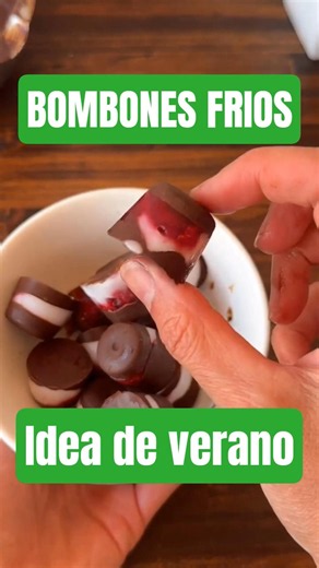 🍫🍦 BOMBÓN FRIO PARA VERANO #recetas #bombones #recetasfaciles #postre #recetaverano