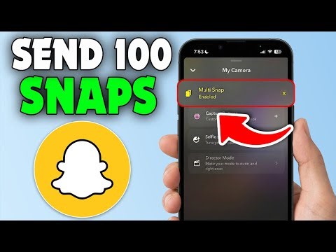 How to Send 100 Snaps At Once to One Person (2026)