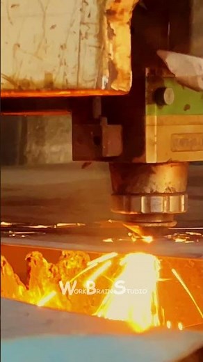 Cutting Solid Steel Like Butter – Extreme Laser Power! ⚙️🔥