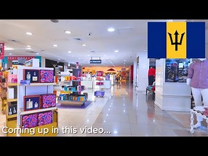 BIGGEST Shopping Mall in Bridgetown Barbados | 4k Walking Tour of Duty Free