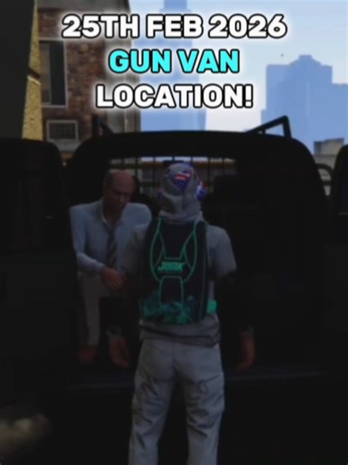 25TH FEBRUARY 2026 GUN VAN LOCATION IN GTA 5 GTA 5 LOCATIONS GTA 5 GUN VAN LOCATION GTA 5 ATOMIZER GTA 5 LAZER GUN GTA 5 ALIEN GUN GTA 5 STUN GUN #fyp #gta #gta5 #gta5online #rockstargames