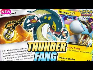 EELEKTROSS is Shockingly Amazing with Thunder Beast RAIKOU ! - Pokemon TCG Pocket