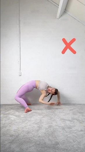 Easy Backbend Tutorial🔥🤯 #gymnast #howto #backbend #bend #easytutorial