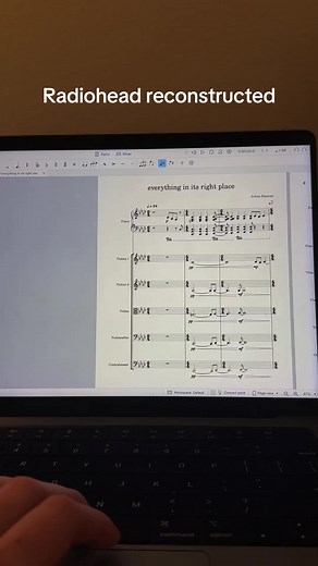 Orchestral Cover of Radiohead's 'Everything in Its Right Place'