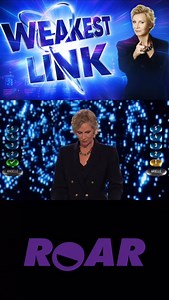 3.3K views · 47 reactions | On The Weakest Link, it all comes down to quick thinking and smart choices. Players team up to build the prize pot but in the end, only one person gets to take it home. Catch the competition weekdays at 4/3c on ROAR. | Watch Roar | Facebook