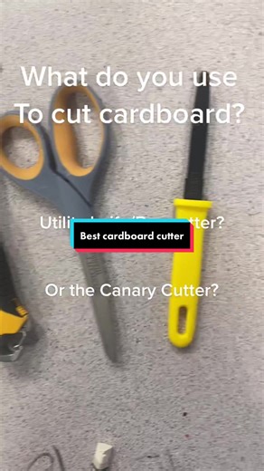 We use a lot of cardboard in class! What’s your go-to way for cutting? Cutter posted in my Amazon store! #teachersoftiktok #teachertok #diyproject #diyclassroom