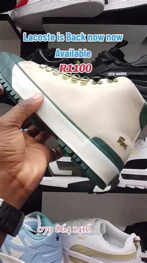 Lacoste Sneakers is Available Now Whatsapp me #fy #tiktoksouthafrica🇿🇦 pppppppppp