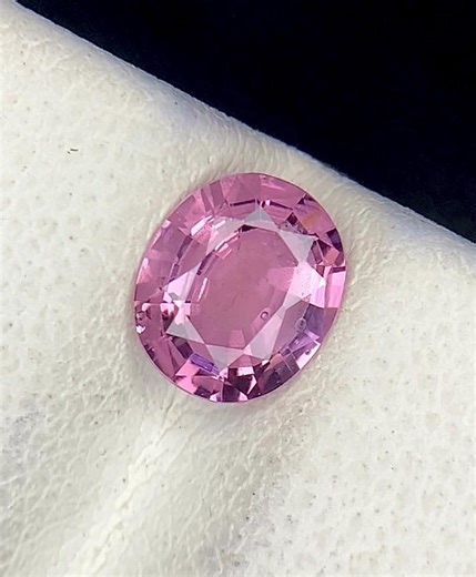 1 Carat Oval Cut Deep Pink Spinel Jewelry Making Gemstone - Etsy