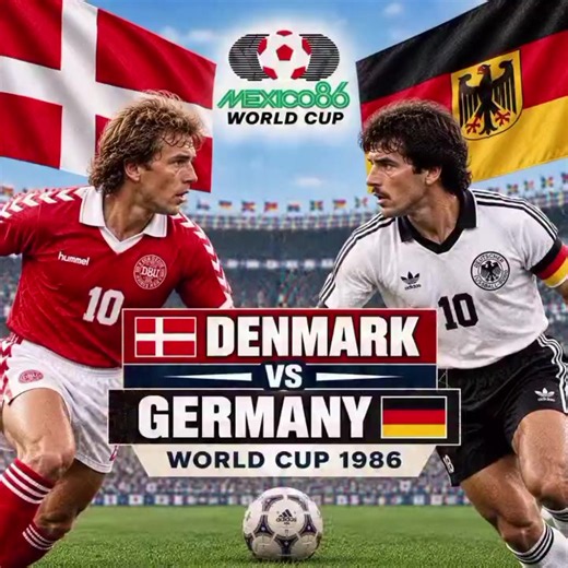 Germany vs Denmark World Cup 1986 highlights